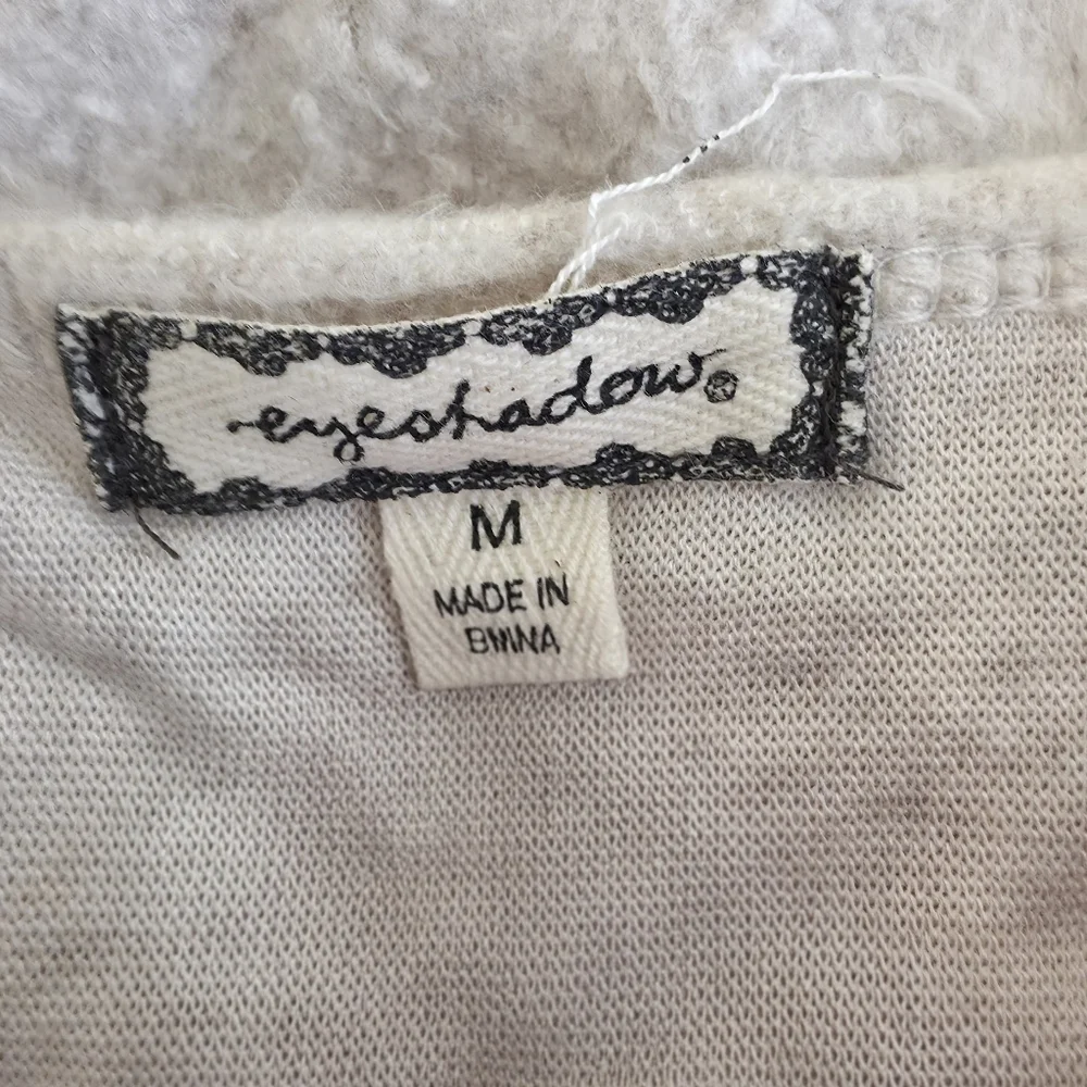 Eyeshadow Beige Cowl Neck Dolman Sleeve Sweater Asymmetrical Hem Size M